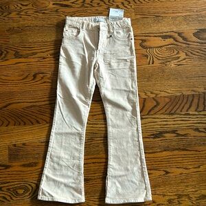 Girls Zara Fit & Flare Corduroy pants.